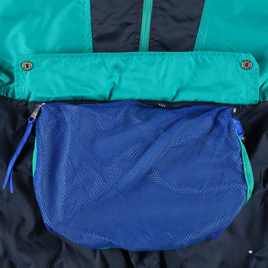90'S Columbia White Tag Anorak Parka Men's Size L Vintage Nylon green type Vintage Second Hand