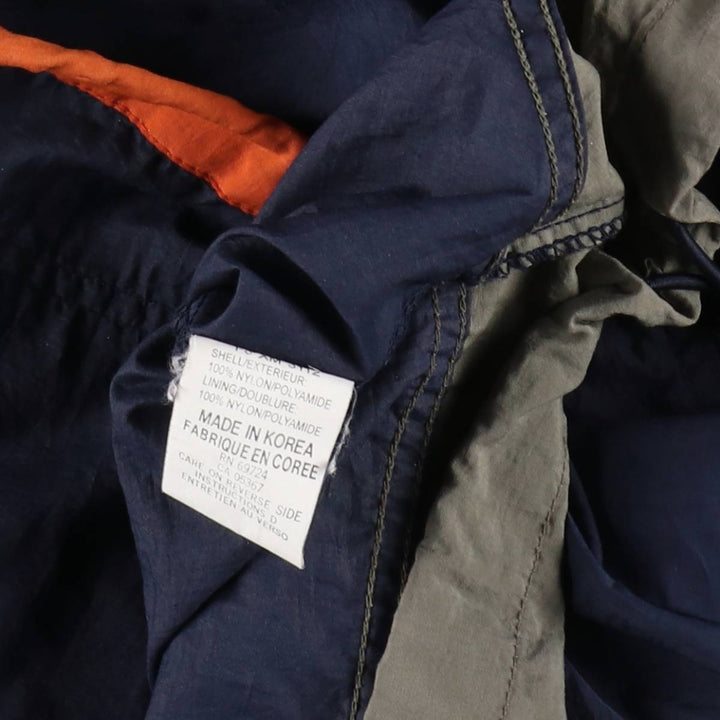 90s-00'S Columbia Anorak Parka, Men's Size L Nylon Beige type Vintage Second Hand