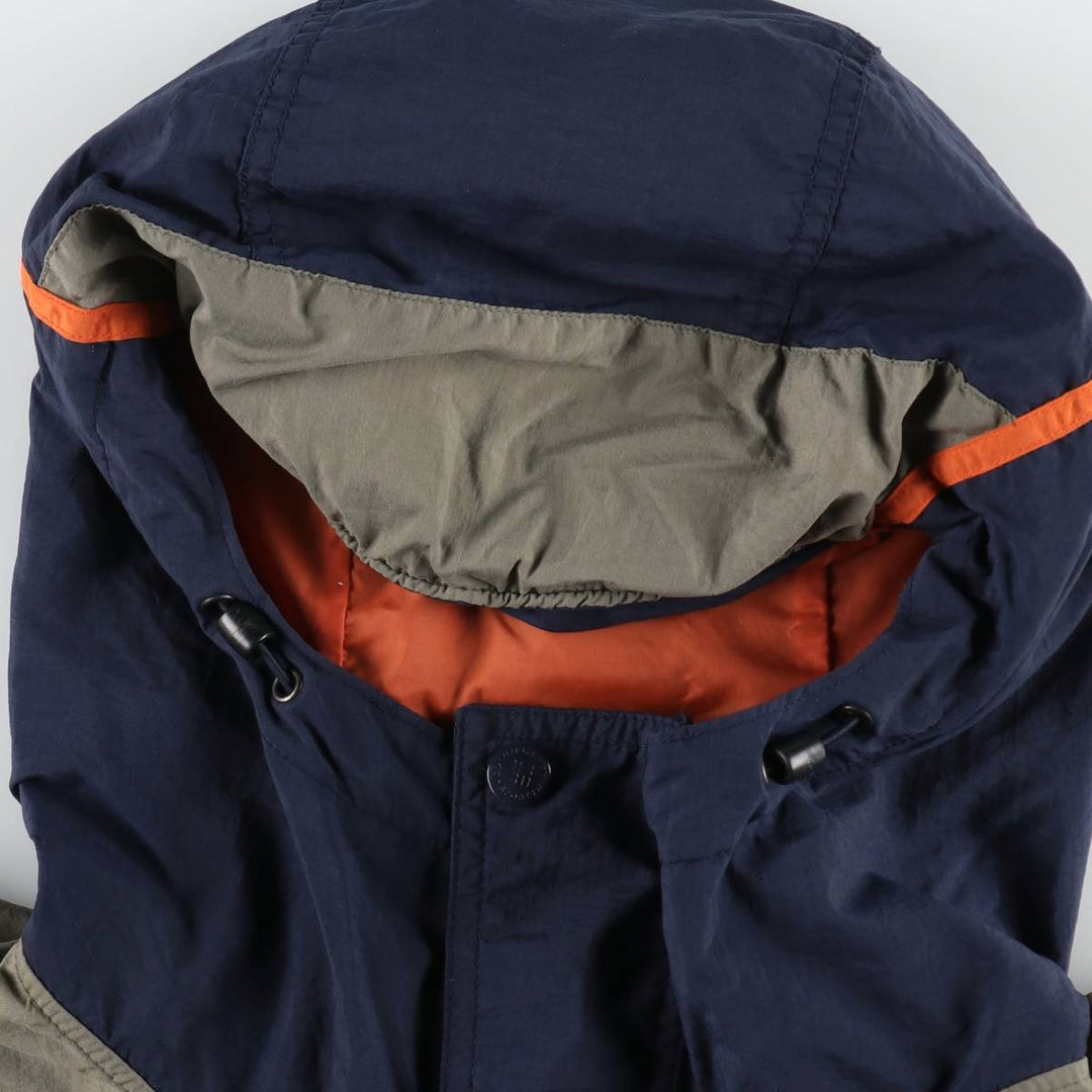 90s-00'S Columbia Anorak Parka, Men's Size L Nylon Beige type Vintage Second Hand