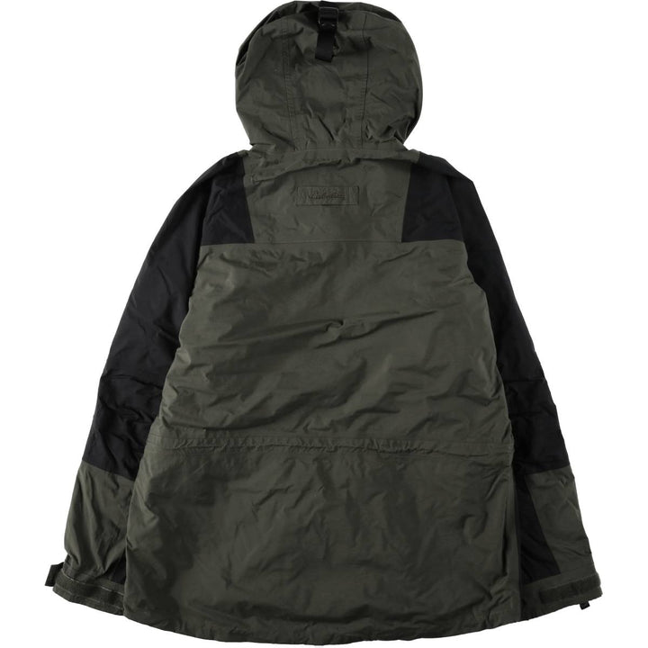 90s-00'S Cabelas DRY-PLUS Mountain Parka Shell Jacket, Men's Size L (approx.) Nylon Khaki type Vintage Second Hand