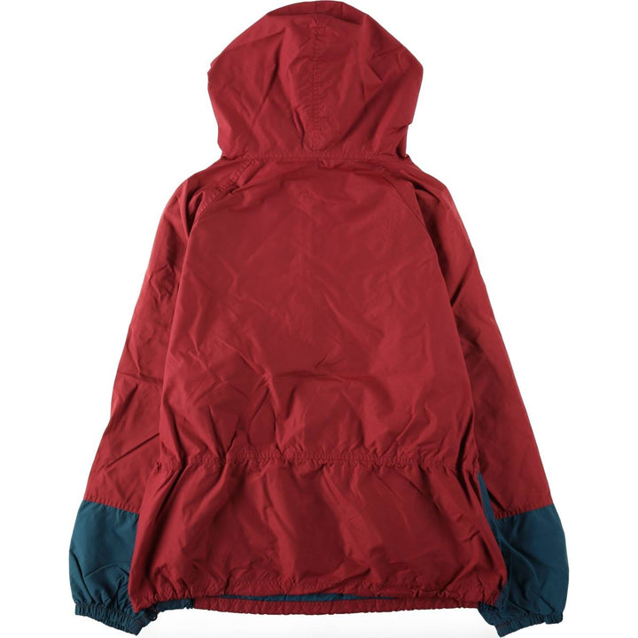 ~90'S LLBean Anorak Parka, Men's XL equivalent, Vintage unclear red type Vintage Second Hand