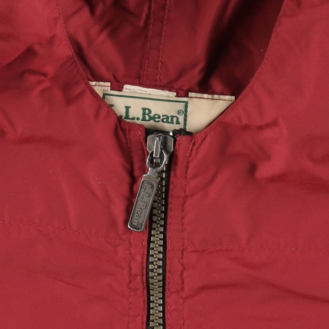 ~90'S LLBean Anorak Parka, Men's XL equivalent, Vintage unclear red type Vintage Second Hand