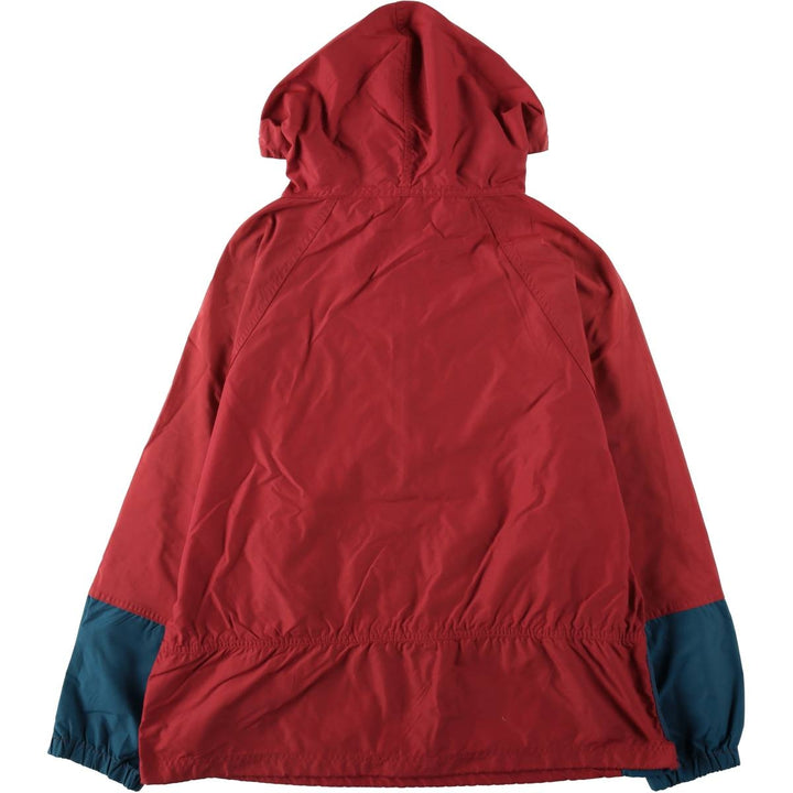 ~90'S LLBean Anorak Parka, Men's Size L (approx.), Vintage unclear red type Vintage Second Hand