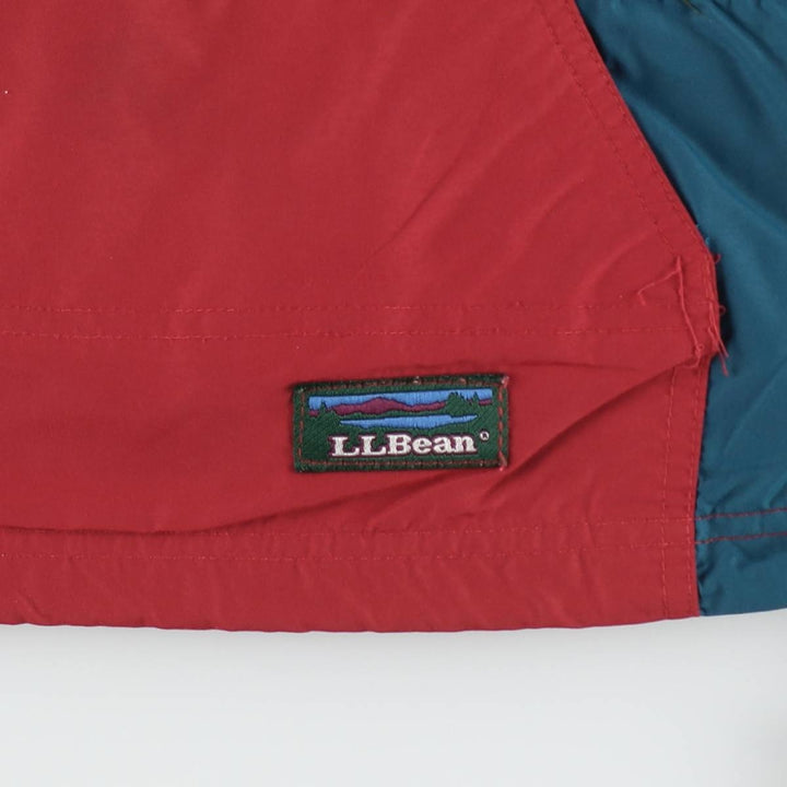 ~90'S LLBean Anorak Parka, Men's Size L (approx.), Vintage unclear red type Vintage Second Hand