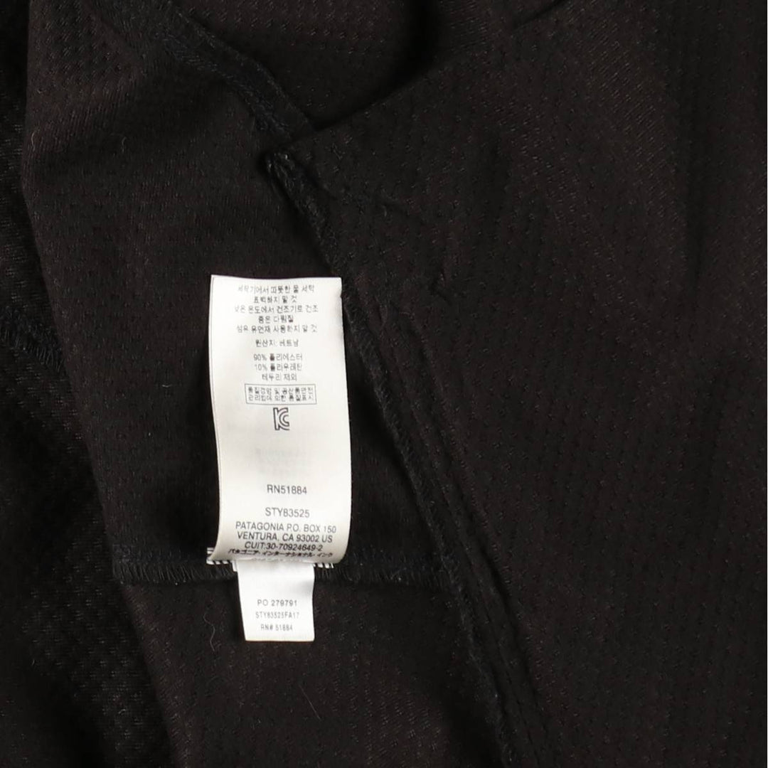 Patagonia Az Jacket 83525FA17 Softshell Jacket Men's XL polyester black type Vintage Second Hand