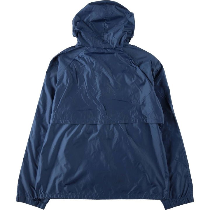 1980'S Woolrich Anorak Parka, Men's Size M (approx.), Vintage Nylon navy blue type Vintage Second Hand