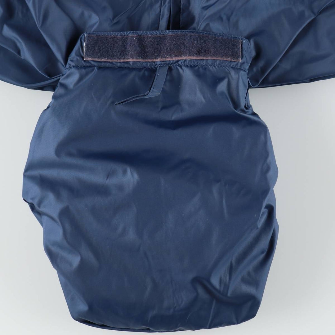 1980'S Woolrich Anorak Parka, Men's Size M (approx.), Vintage Nylon navy blue type Vintage Second Hand