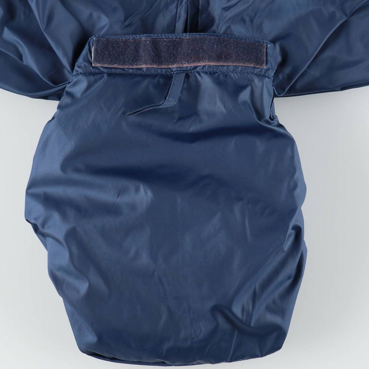 1980'S Woolrich Anorak Parka, Men's Size M (approx.), Vintage Nylon navy blue type Vintage Second Hand