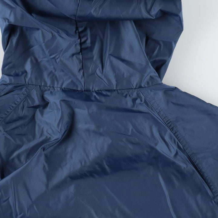 1980'S Woolrich Anorak Parka, Men's Size M (approx.), Vintage Nylon navy blue type Vintage Second Hand