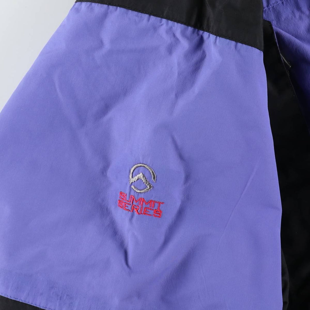 The North Face Summit Series Mountain Parka Shell Jacket, Men's Size XL (approx.) Nylon Purple type blue-purple Vintage Second Hand