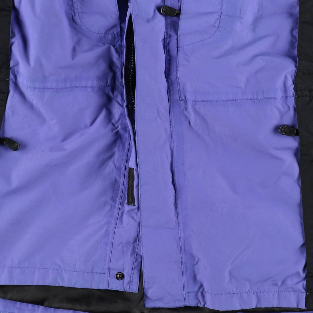 The North Face Summit Series Mountain Parka Shell Jacket, Men's Size XL (approx.) Nylon Purple type blue-purple Vintage Second Hand