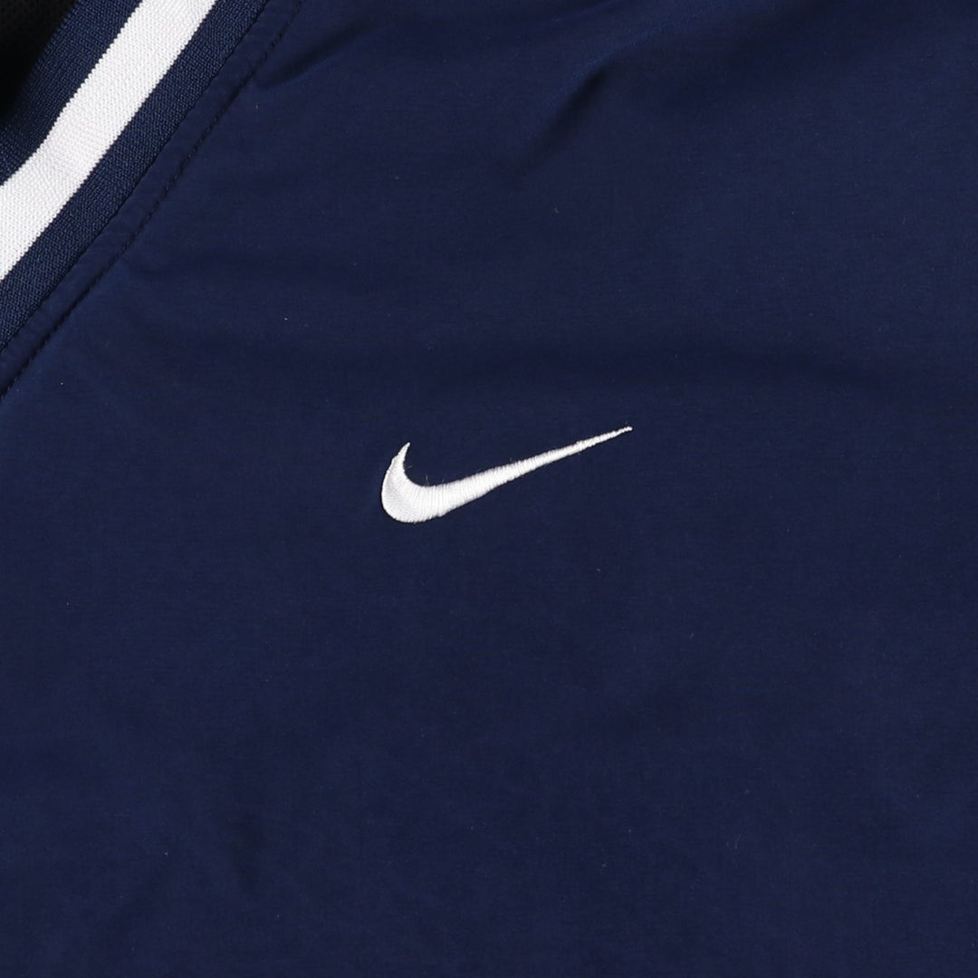 90'S Nike Golf V-neck Warm-up Pullover, Men's Size L (approx.), Vintage polyester navy blue type Vintage Second Hand