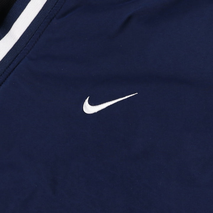 90'S Nike Golf V-neck Warm-up Pullover, Men's Size L (approx.), Vintage polyester navy blue type Vintage Second Hand