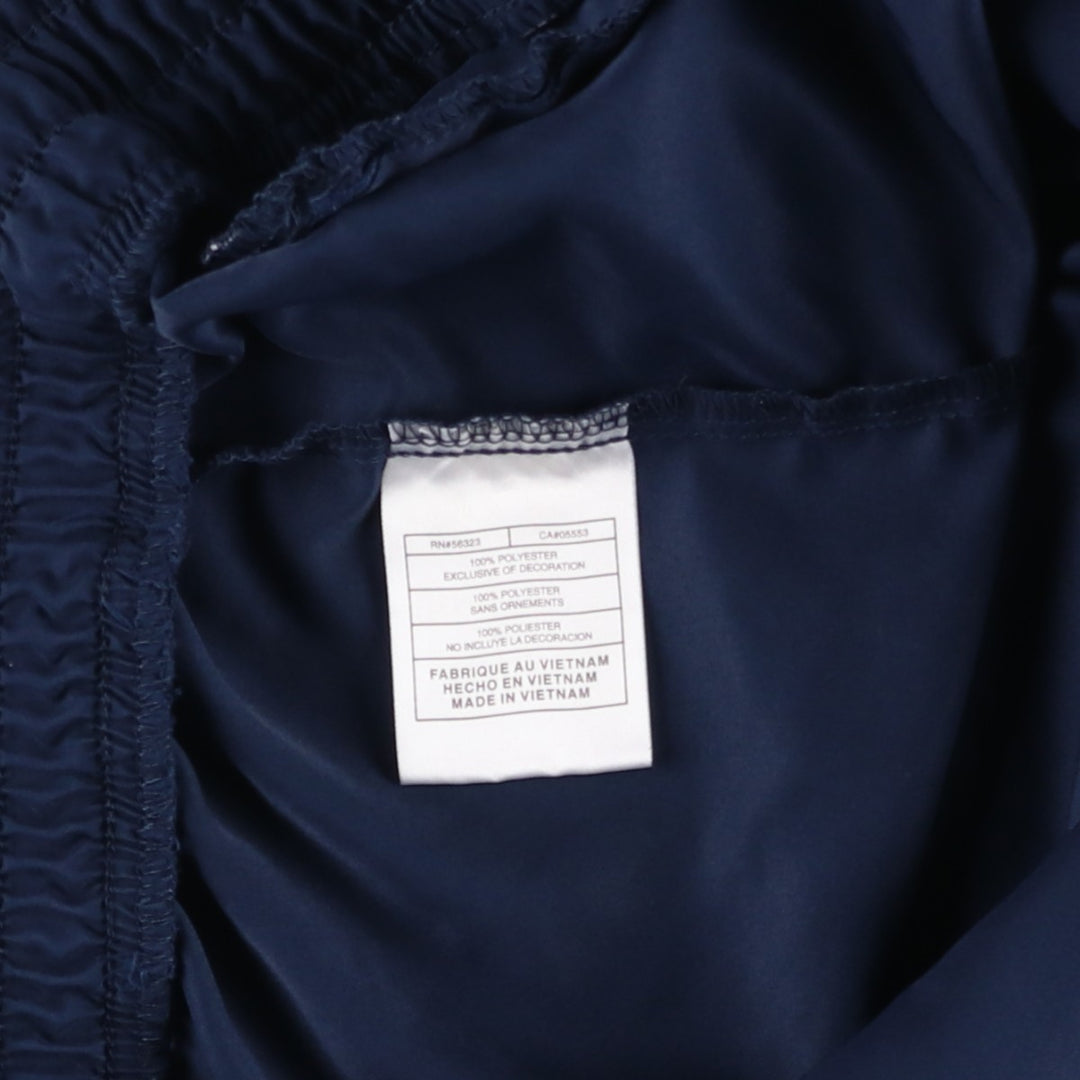 Nike Golf V-neck warm-up pullover, men's size M polyester navy blue type Vintage Second Hand