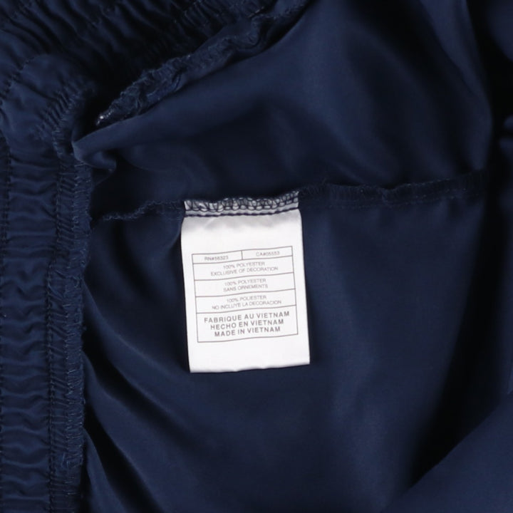 Nike Golf V-neck warm-up pullover, men's size M polyester navy blue type Vintage Second Hand