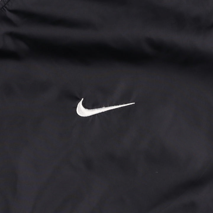 90s-00'S Nike Tiger Woods V-neck warm-up pullover, men's size XL equivalent. polyester black type Vintage Second Hand