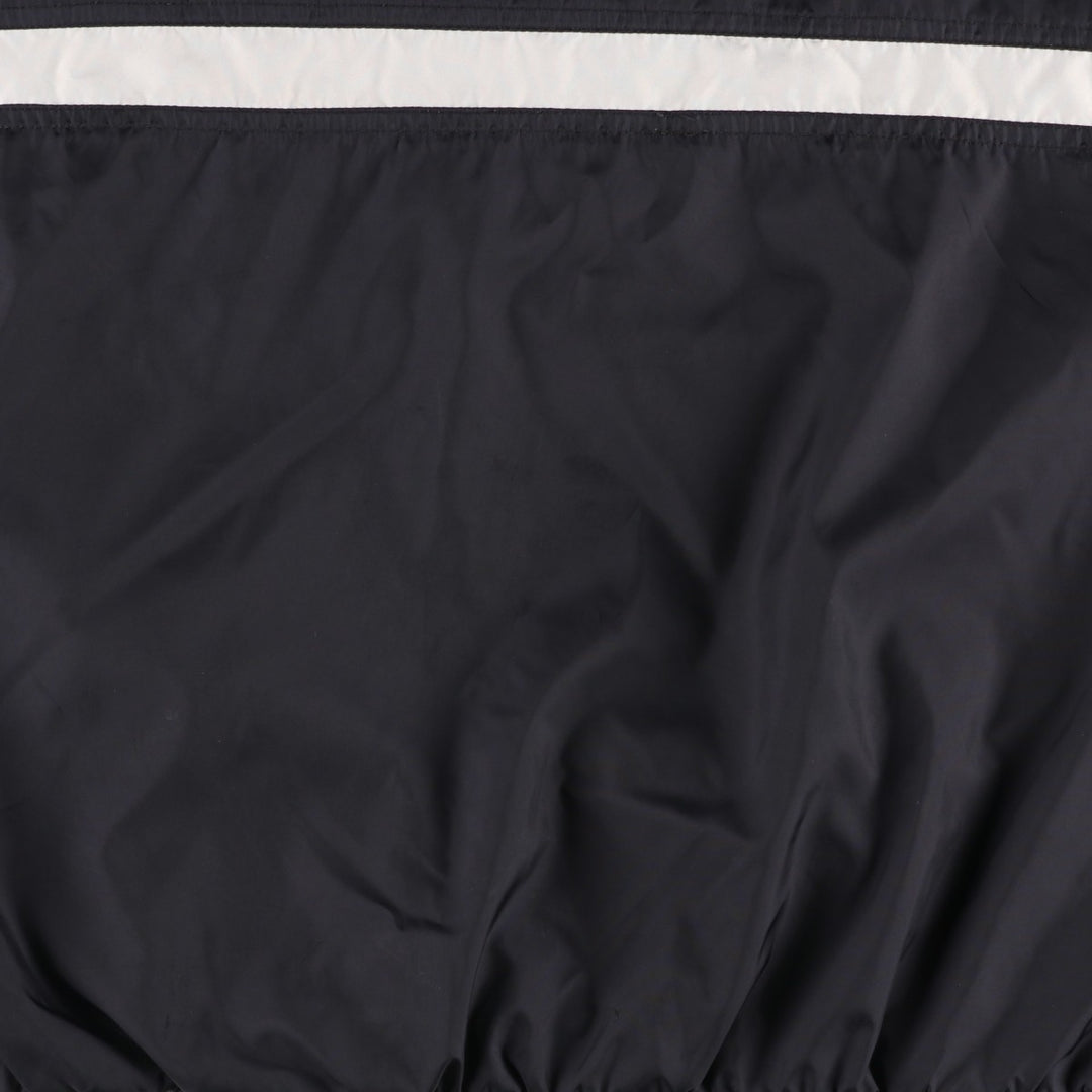 90s-00'S Nike Tiger Woods V-neck warm-up pullover, men's size XL equivalent. polyester black type Vintage Second Hand