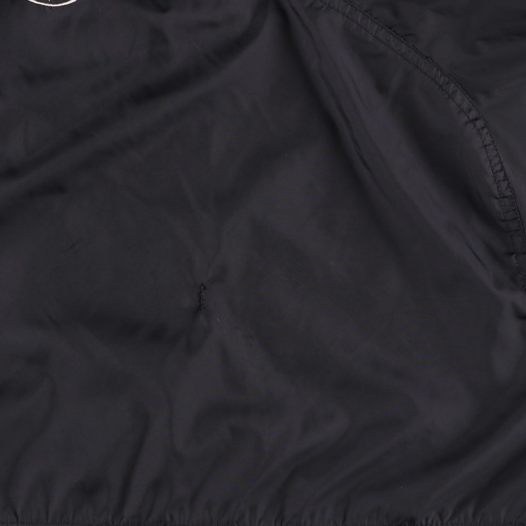 90s-00'S Nike Tiger Woods V-neck warm-up pullover, men's size XL equivalent. polyester black type Vintage Second Hand