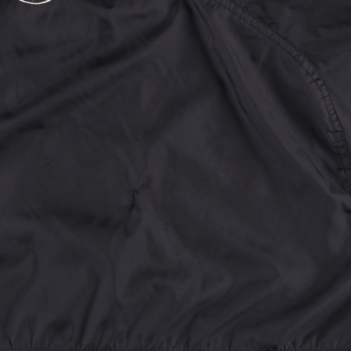 90s-00'S Nike Tiger Woods V-neck warm-up pullover, men's size XL equivalent. polyester black type Vintage Second Hand