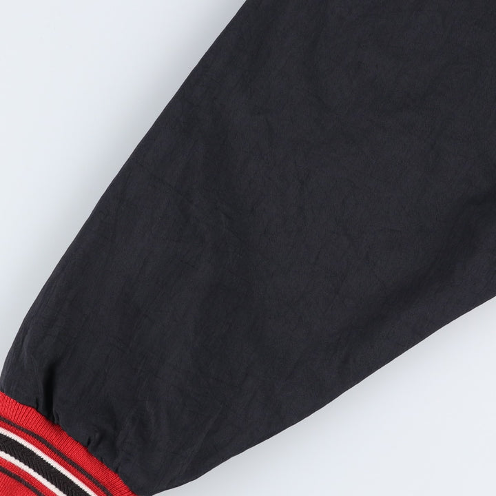 90'S Champion Nylon College Nylon Pullover, Men's Size XL (approx.) Nylon black type Vintage Second Hand