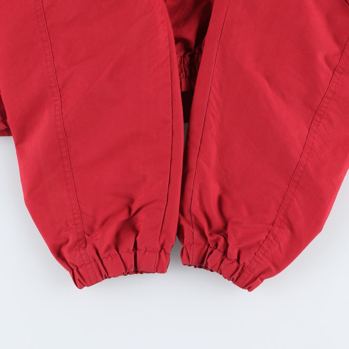 Ralph Lauren POLO GOLF warm-up pullover, men's size L cotton red type Vintage Second Hand