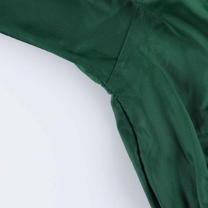 90'S Starter PRO LINE NFL Green Bay Packers V-neck Nylon Pullover (Men's XL equivalent) Polyurethane Coated Nylon green type Vintage Second Hand