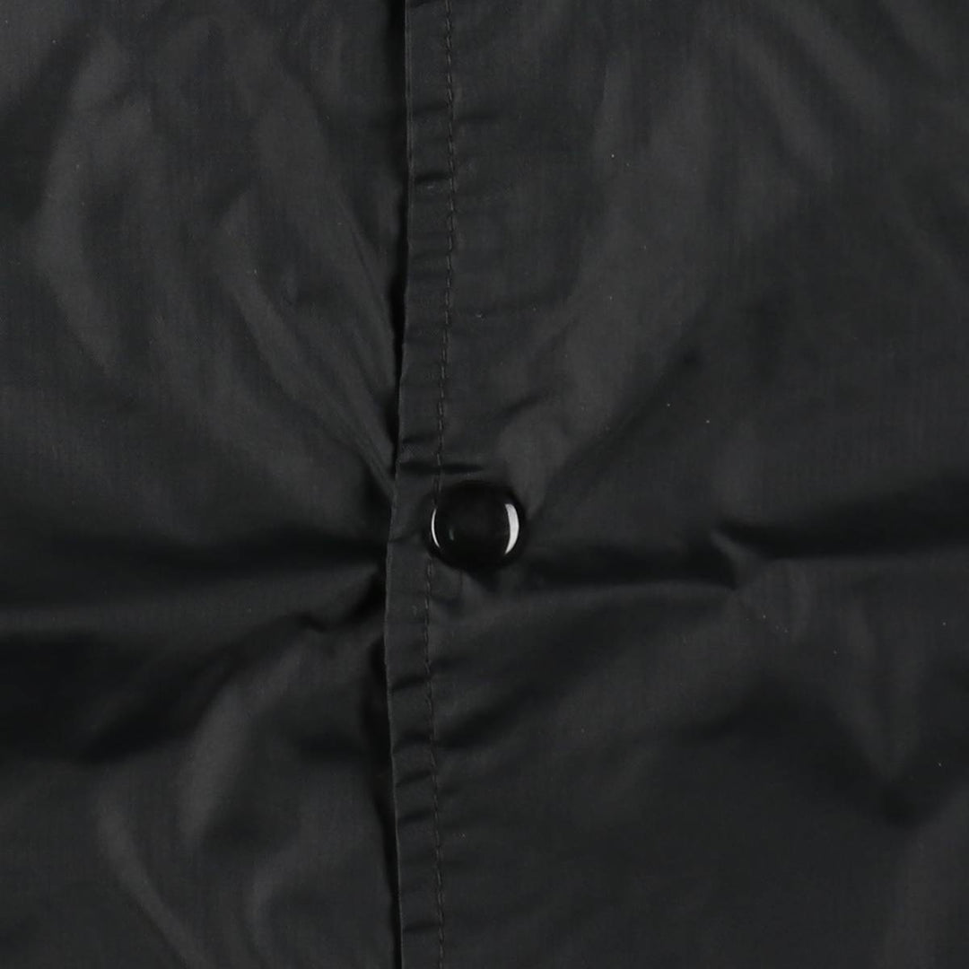 80s-90'S AUBURN Advertising Coach Jacket, Made in USA, Men's Size M (approx.), Vintage Nylon black type Vintage Second Hand