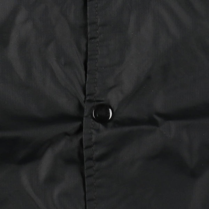 80s-90'S AUBURN Advertising Coach Jacket, Made in USA, Men's Size M (approx.), Vintage Nylon black type Vintage Second Hand