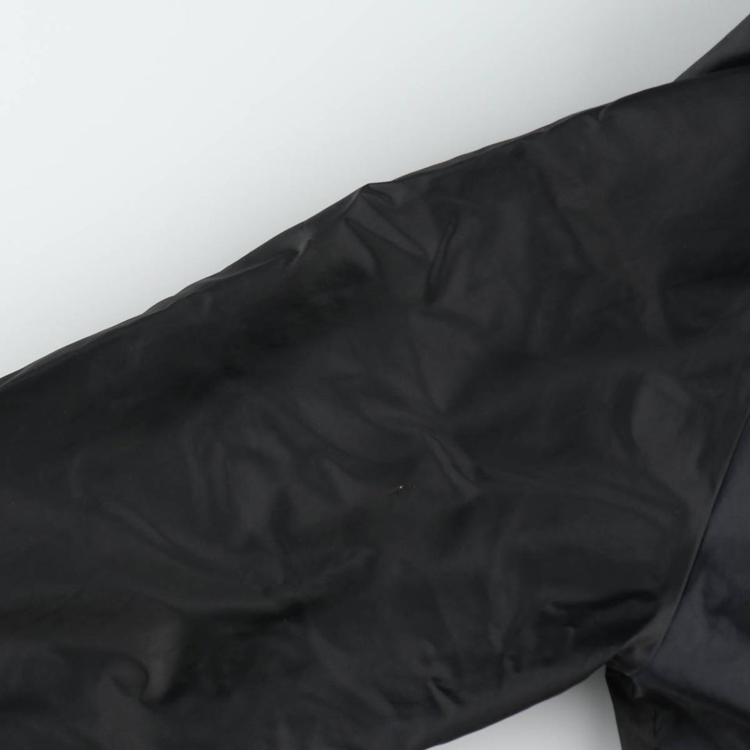 80s-90'S AUBURN Advertising Coach Jacket, Made in USA, Men's Size M (approx.), Vintage Nylon black type Vintage Second Hand