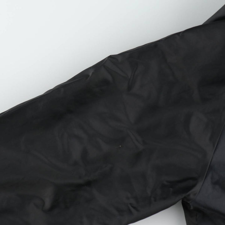 80s-90'S AUBURN Advertising Coach Jacket, Made in USA, Men's Size M (approx.), Vintage Nylon black type Vintage Second Hand