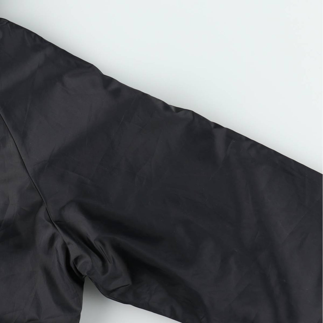 90'S Wear Guard Advertising Coach Jacket, Made in USA, Men's Size L (approx.), Vintage Nylon black type Vintage Second Hand