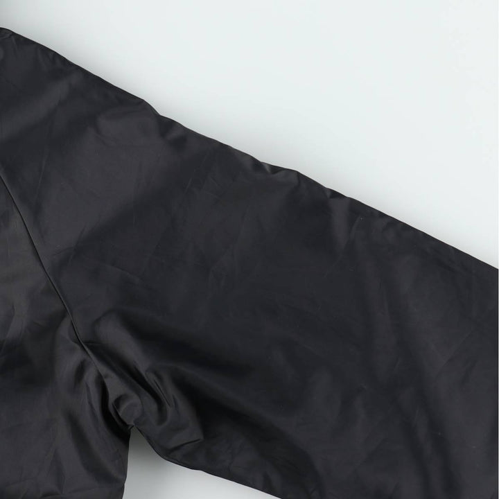90'S Wear Guard Advertising Coach Jacket, Made in USA, Men's Size L (approx.), Vintage Nylon black type Vintage Second Hand