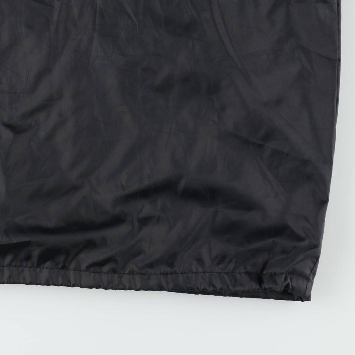 90'S Wear Guard Advertising Coach Jacket, Made in USA, Men's Size L (approx.), Vintage Nylon black type Vintage Second Hand