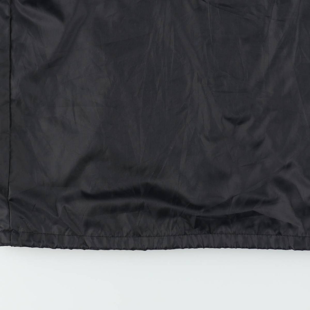 90'S Wear Guard Advertising Coach Jacket, Made in USA, Men's Size L (approx.), Vintage Nylon black type Vintage Second Hand