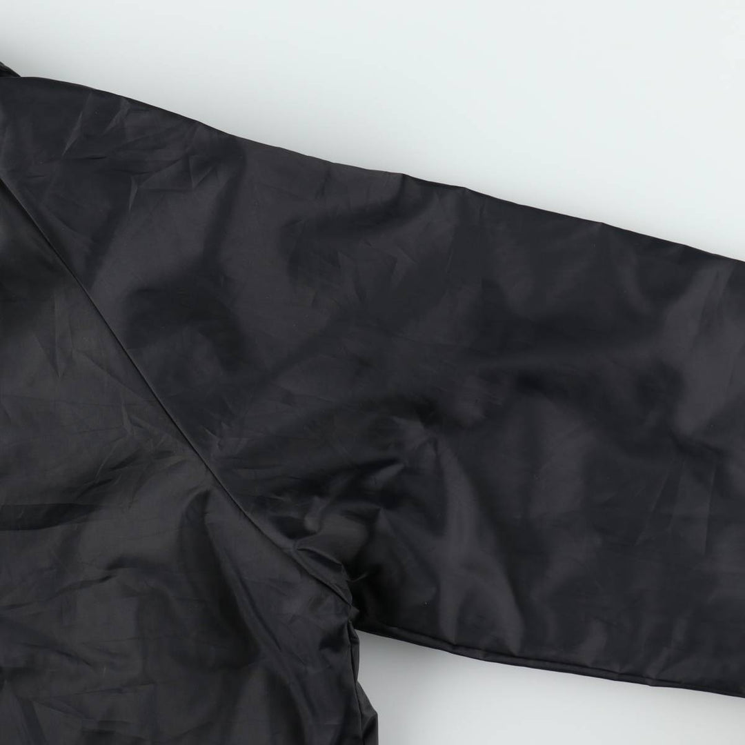90'S Wear Guard Advertising Coach Jacket, Made in USA, Men's Size L (approx.), Vintage Nylon black type Vintage Second Hand