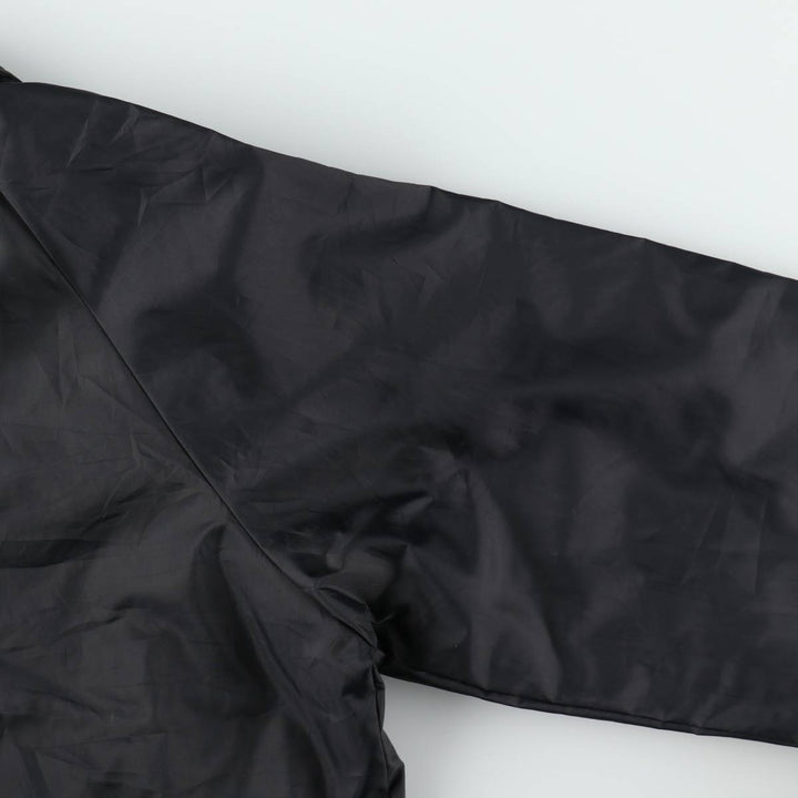 90'S Wear Guard Advertising Coach Jacket, Made in USA, Men's Size L (approx.), Vintage Nylon black type Vintage Second Hand
