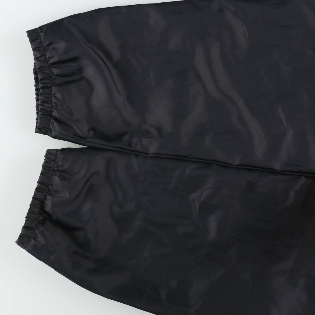 90'S Wear Guard Advertising Coach Jacket, Made in USA, Men's Size L (approx.), Vintage Nylon black type Vintage Second Hand