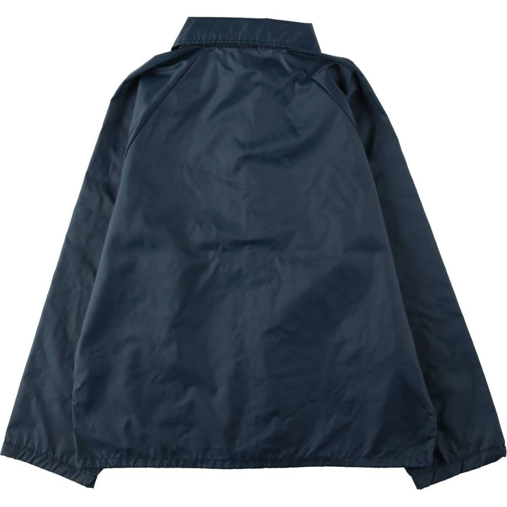Coach jacket, made in USA, men's size L equivalent, vintage. Nylon navy blue type Vintage Second Hand