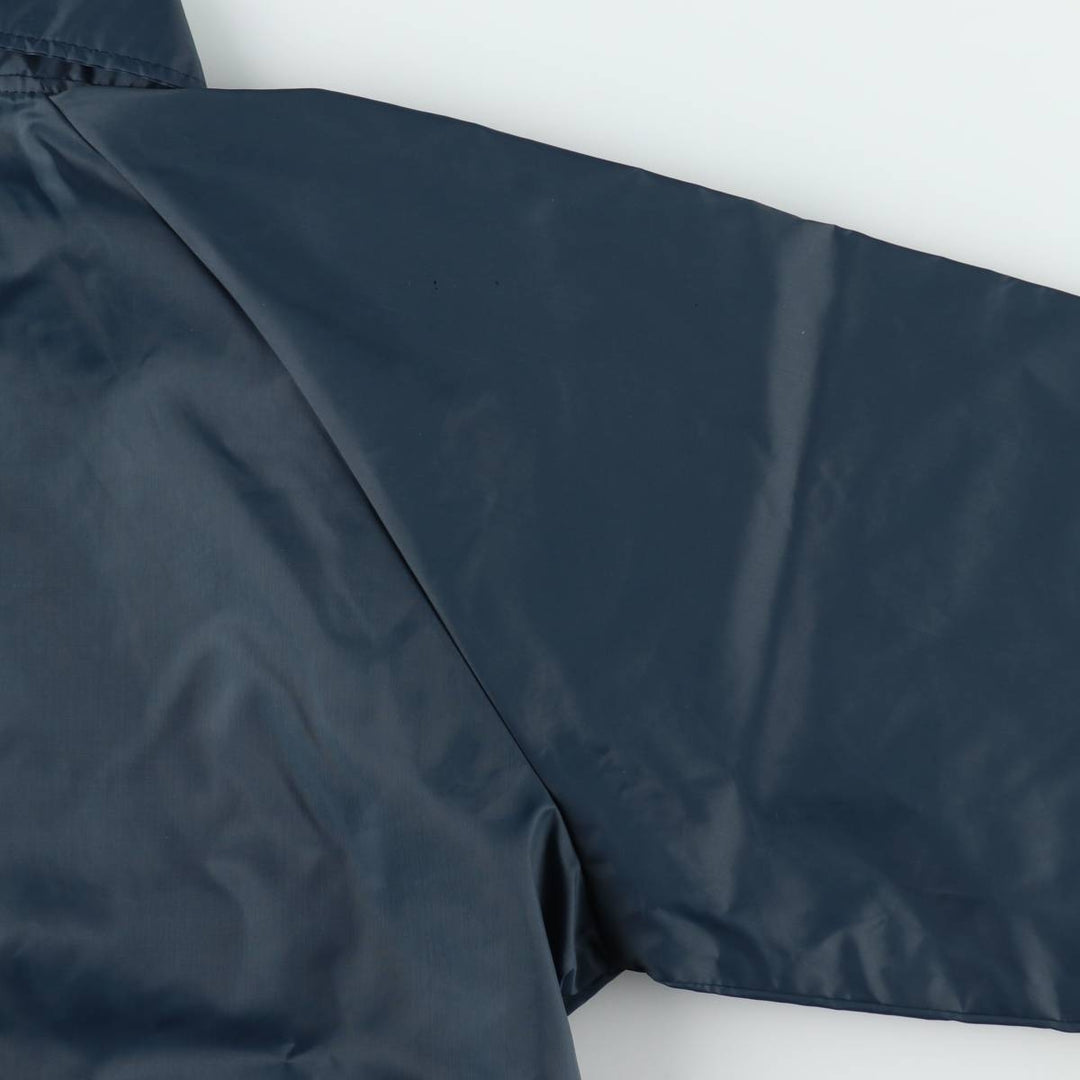 Coach jacket, made in USA, men's size L equivalent, vintage. Nylon navy blue type Vintage Second Hand