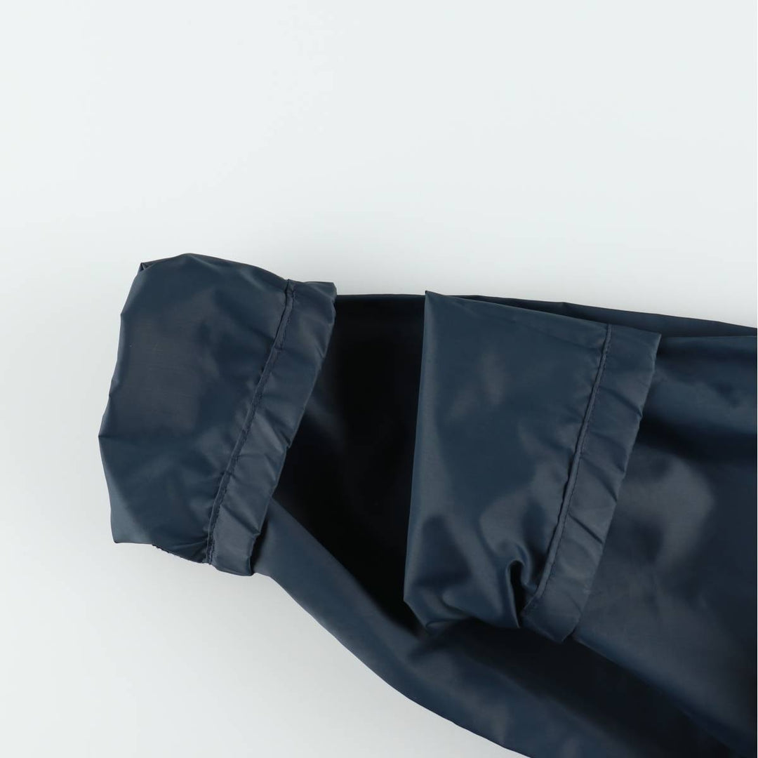 Coach jacket, made in USA, men's size L equivalent, vintage. Nylon navy blue type Vintage Second Hand