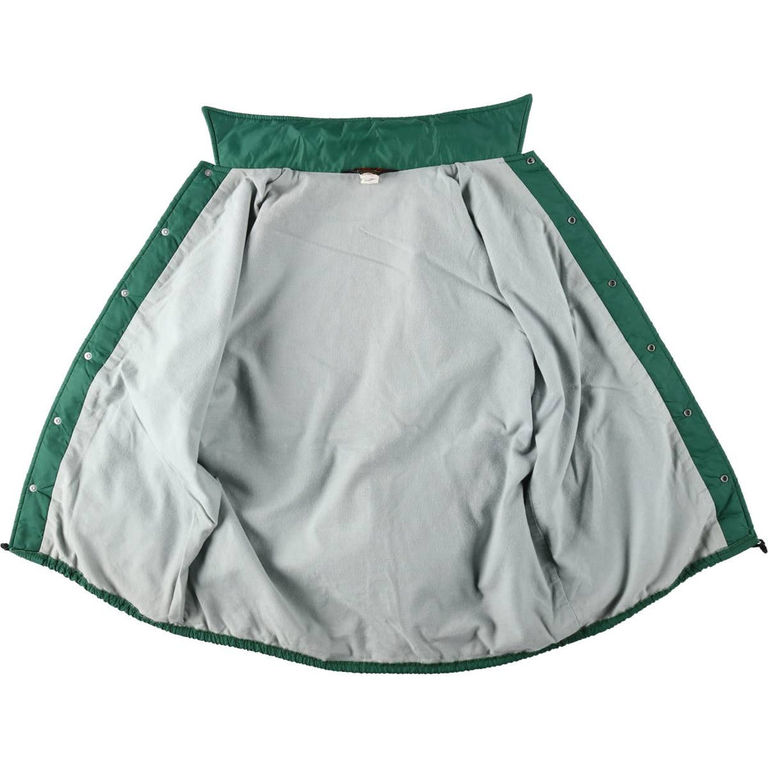 1970'S Dunbrooke Pla-Jac Coach Jacket, Made in USA, Men's Size L (approx.), Vintage Nylon green type Vintage Second Hand