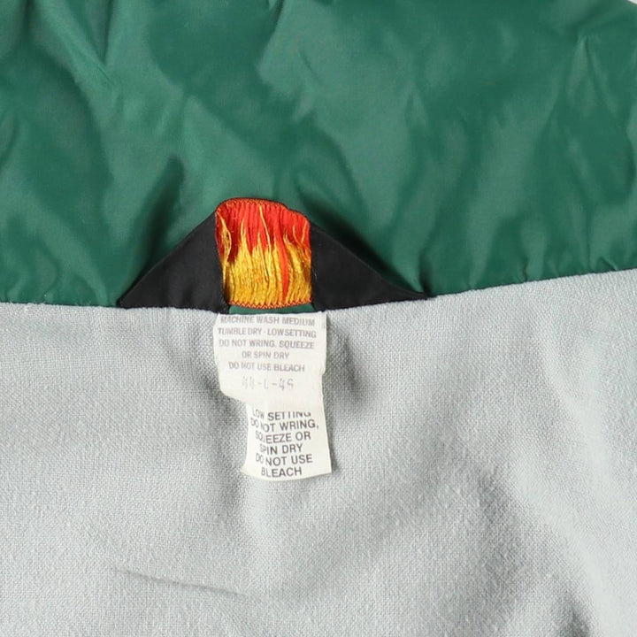 1970'S Dunbrooke Pla-Jac Coach Jacket, Made in USA, Men's Size L (approx.), Vintage Nylon green type Vintage Second Hand