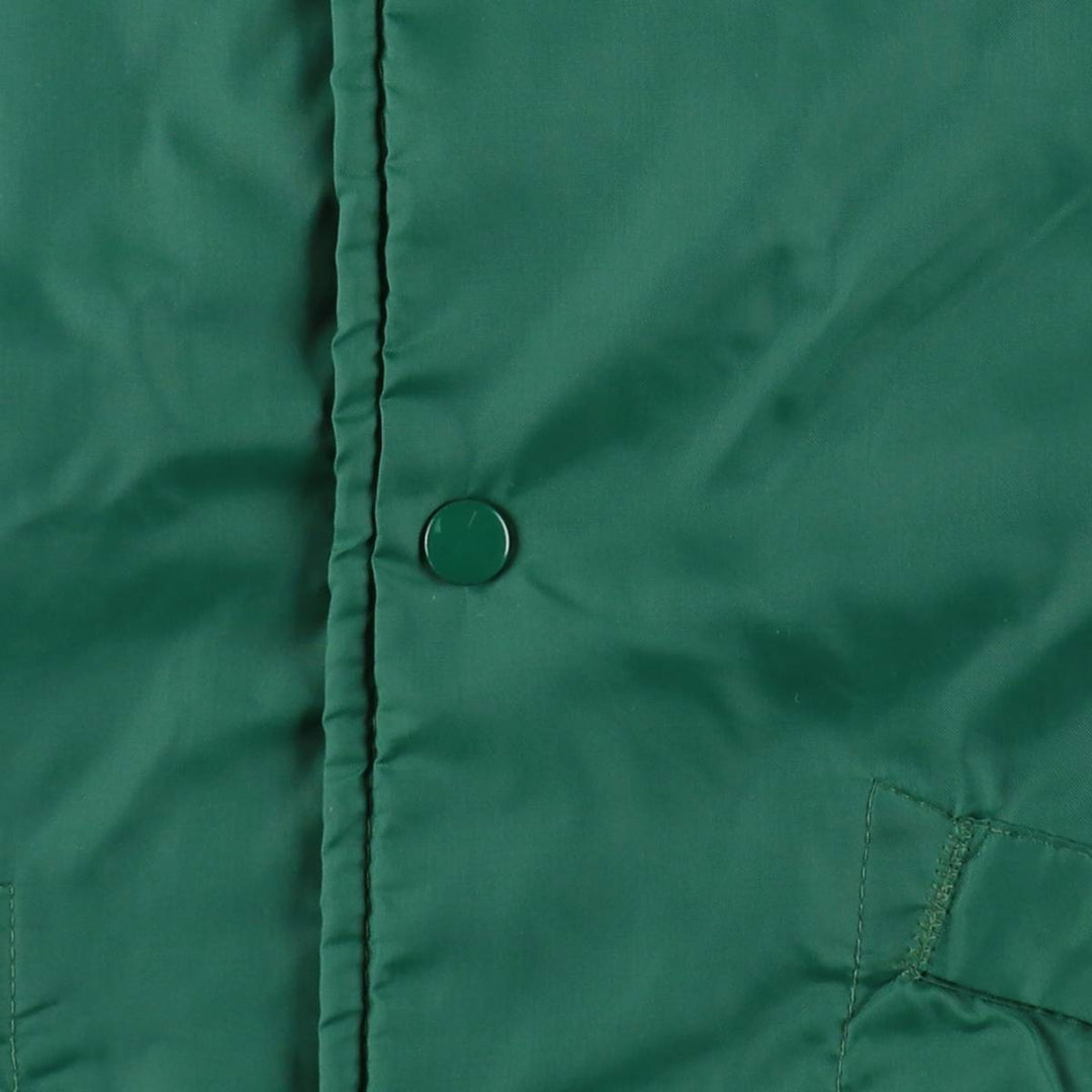 1970'S Dunbrooke Pla-Jac Coach Jacket, Made in USA, Men's Size L (approx.), Vintage Nylon green type Vintage Second Hand