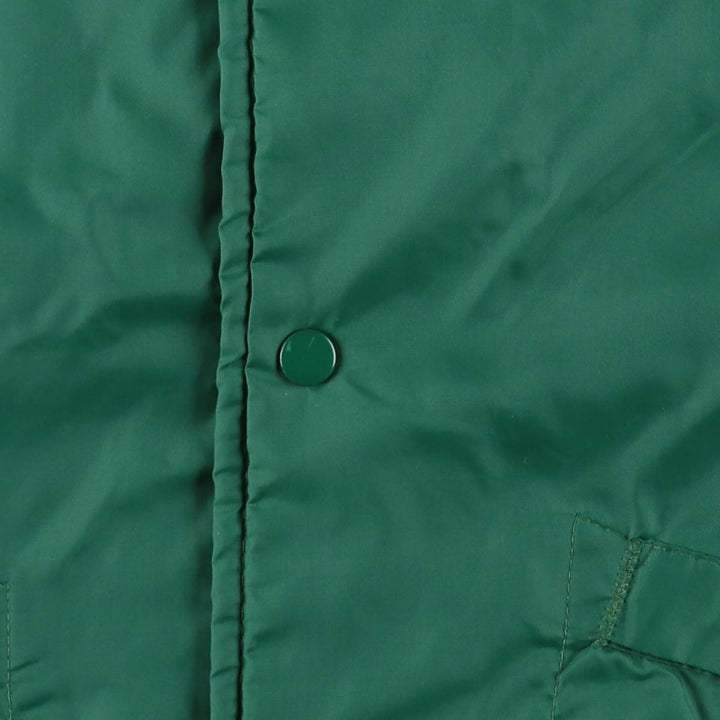 1970'S Dunbrooke Pla-Jac Coach Jacket, Made in USA, Men's Size L (approx.), Vintage Nylon green type Vintage Second Hand
