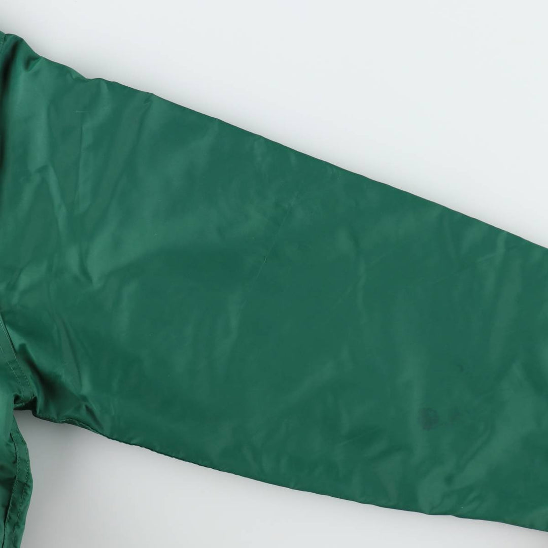 1970'S Dunbrooke Pla-Jac Coach Jacket, Made in USA, Men's Size L (approx.), Vintage Nylon green type Vintage Second Hand