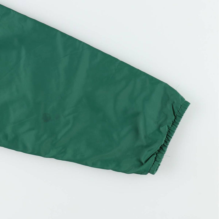 1970'S Dunbrooke Pla-Jac Coach Jacket, Made in USA, Men's Size L (approx.), Vintage Nylon green type Vintage Second Hand