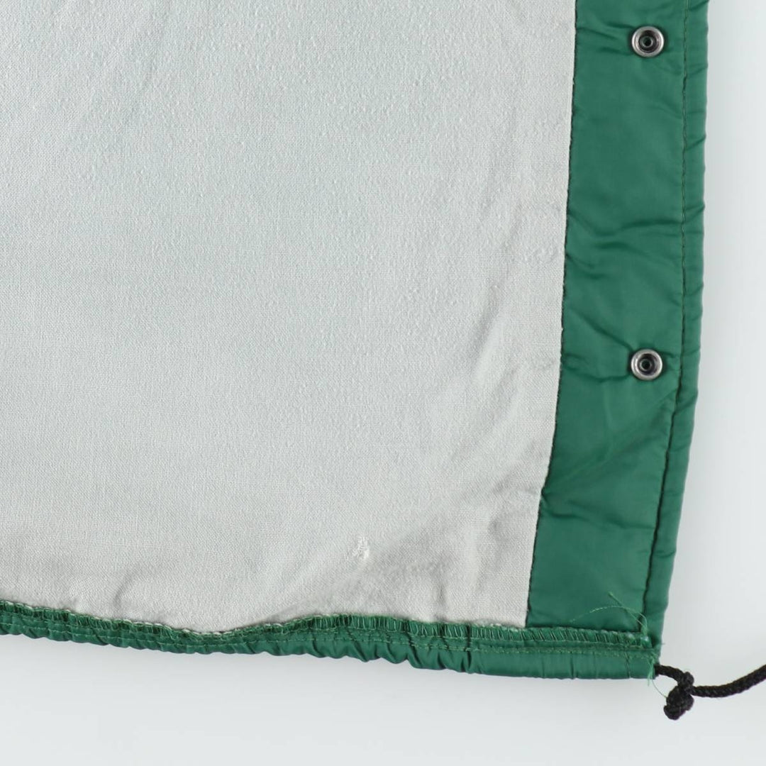 1970'S Dunbrooke Pla-Jac Coach Jacket, Made in USA, Men's Size L (approx.), Vintage Nylon green type Vintage Second Hand
