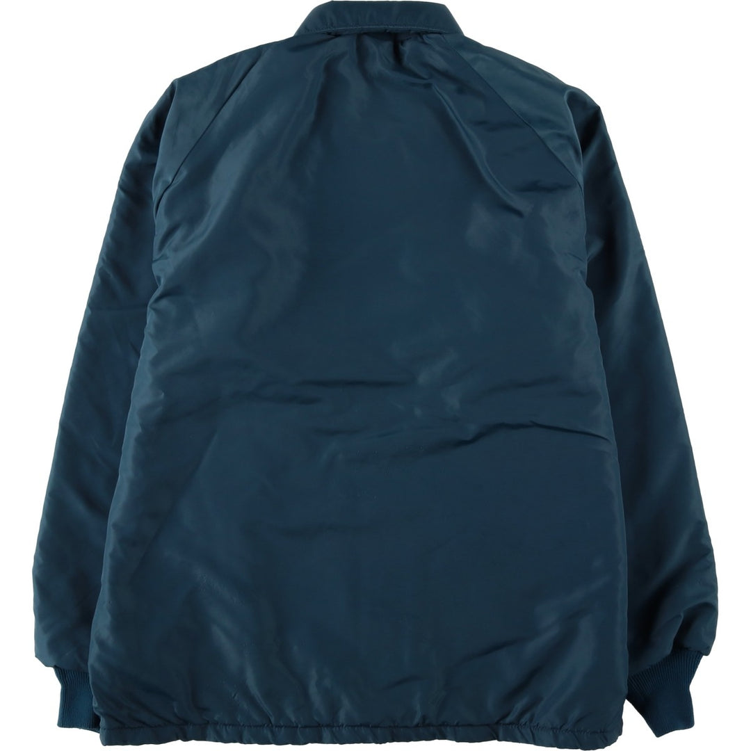 70s-80'S Dunbrooke Pla-Jac Coach Jacket, Made in USA, Men's Size L (approx.), Vintage unclear navy blue type Vintage Second Hand