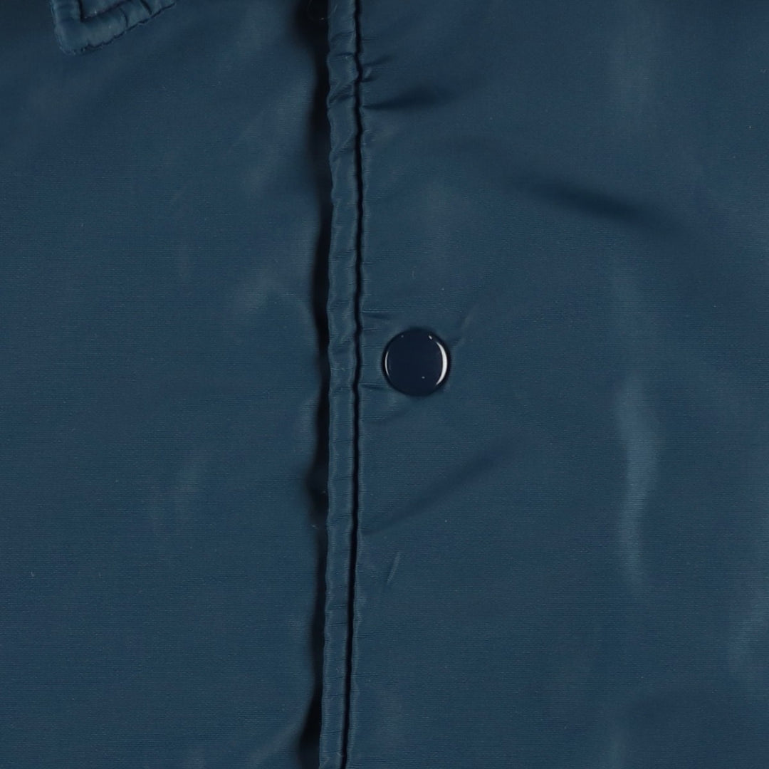 70s-80'S Dunbrooke Pla-Jac Coach Jacket, Made in USA, Men's Size L (approx.), Vintage unclear navy blue type Vintage Second Hand
