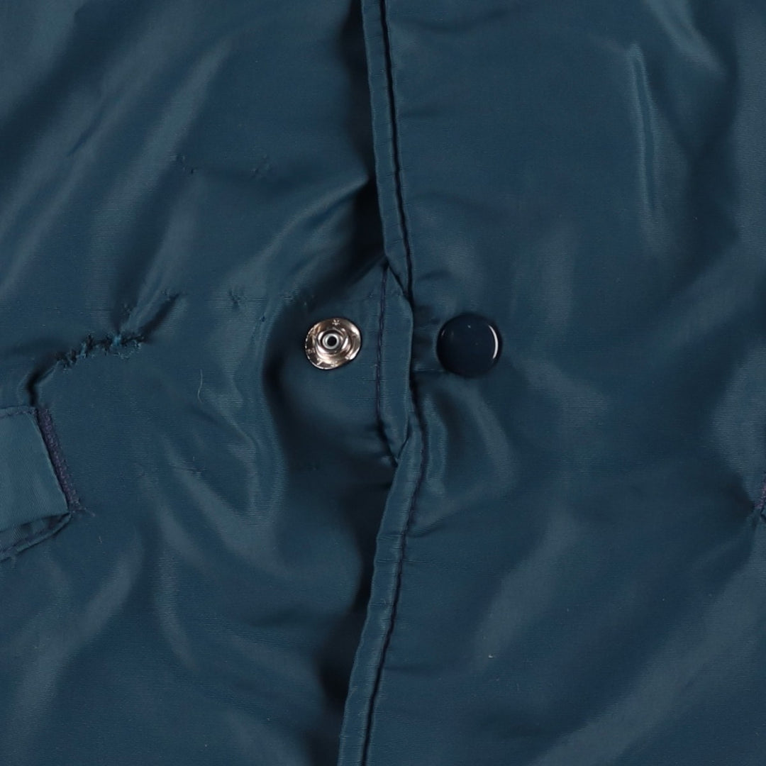 70s-80'S Dunbrooke Pla-Jac Coach Jacket, Made in USA, Men's Size L (approx.), Vintage unclear navy blue type Vintage Second Hand